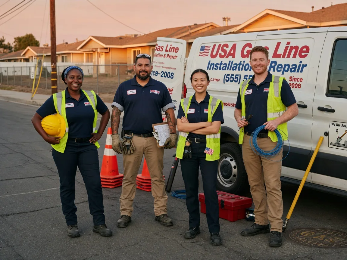 Gas Line Installation company in White Haven, PA